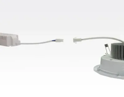 36W LED Einbau Downlight weiß rund dimmbar Neutral Weiß / 4000-4500K 3600lm 230VAC IP20 120Grad -Ausstellungsstück mit kleinen Schönheitsfehler — Bild 8