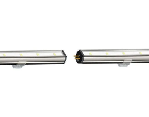 3,5W LED slim Lichtleiste Doppelpack 50cm 300lm WarmWeiß / 12VDC 120Grad 2700-3200K