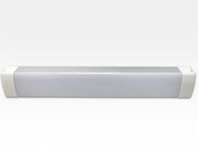 40W LED Feuchtraum Wannenleuchte Alu Neutral Weiß / IP65 230VAC 1200mm — Bild 2